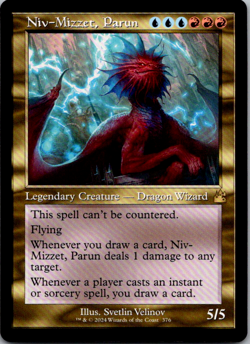 Niv-Mizzet, Parun (Retro Frame) R Ravnica Remastered RVR 376 NM Normal - Image 1