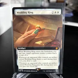 MTG WHO Wedding Ring (Extended Art) 468 NM/M Not Foil - Image 1