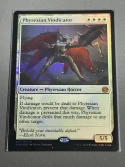 MTG - Phyrexian Vindicator - FOIL - Phyrexia: All Will Be One #27 - Image 1
