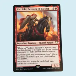 Varchild Betrayer of Kjeldor, Commander 2018, Near Mint, Magic the Gathering MTG - Image 1