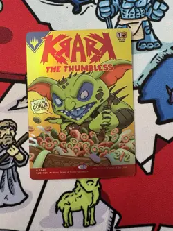 Krark the Thumbless x1 Mtg Foil Secret Lair Drop - Image 1