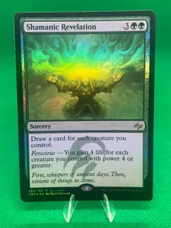 MTG - Shamanic Revelation (PRM-BAB) FOIL - Image 1