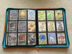 Nearly Complete Set Of Pokemon TCG SV3 Obsidian Flames In VaultX Binder - Image 1