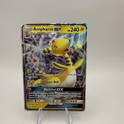 Pokemon TCG Ampharos GX 43/181 Team Up Edition Holo Ultra Rare NM Near Mint - Image 1