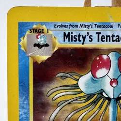 Misty’s Tentacruel - 10/132 - Gym Heroes - Holo Rare - Pokemon - Damaged - Image 2