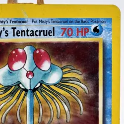 Misty’s Tentacruel - 10/132 - Gym Heroes - Holo Rare - Pokemon - Damaged - Image 3