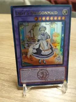 Lady's Dragonmaid BLMM-EN049 Ultra Rare 1st Edition NM ENG Yu-Gi-Oh! - Image 1