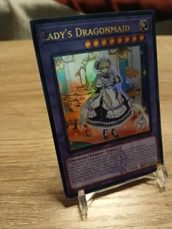 Lady's Dragonmaid BLMM-EN049 Ultra Rare 1st Edition NM ENG Yu-Gi-Oh! - Image 2