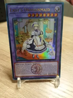 Lady's Dragonmaid BLMM-EN049 Ultra Rare 1st Edition NM ENG Yu-Gi-Oh! - Image 3