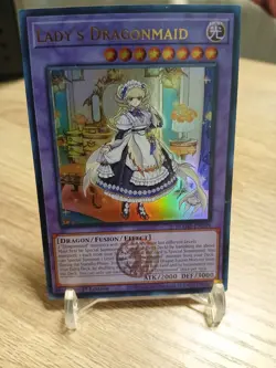 Lady's Dragonmaid BLMM-EN049 Ultra Rare 1st Edition NM ENG Yu-Gi-Oh! - Image 4