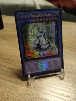 Lady's Dragonmaid BLMM-EN049 Ultra Rare 1st Edition NM ENG Yu-Gi-Oh! - Image 5