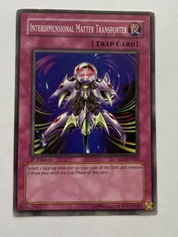 Yu-Gi-Oh! TCG Interdimensional Matter Transporter Structure Deck SD1-EN026... - Image 1