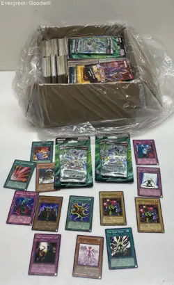 Lot of Mixed Yu-Gi-Oh! Trading Game Crads - Image 1