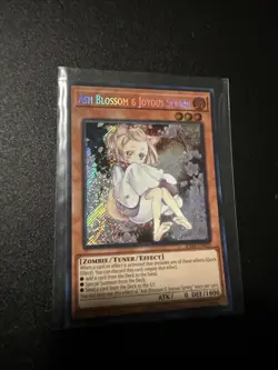 Ash Blossom & Joyous Spring (Alternate Art) (Secret Rare) RA04-EN025 Quarter LP - Image 1