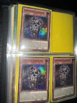 YUGIOH LABRYNTH COOCLOCK OP23-EN005 X3 SUPER (NM) - Image 2