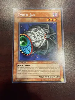 Cyber Jar Yugioh! MRL-077 Magic Ruler 1st Edition - LP - Image 1