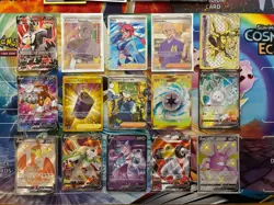 Pokemon Card Lot Full Art Alt Art Fire Pikachu Mewtwo Skyla 30 Cards - Image 2
