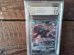 Pokemon Cards promo sr v weavile x gx vmax secret 132/236 ex graded art card b28 - Image 1