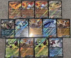 Pokemon Destined Rivals English Lot Of 13 EX cards Moltres Ethan’s Ho-oh - Image 1
