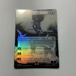 Magic the Gathering TCG - Elspeth, Storm Slayer (Borderless Mythic Foil Card) - Image 3