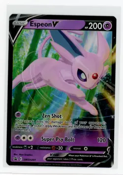 SWSH: Sword & Shield Promo Cards #SWSH201 Espeon V - Image 1