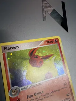 Pokemon TCG Flareon EX Holo Card Unseen Forces 5/115 Rare Lp Excellent Condition - Image 3