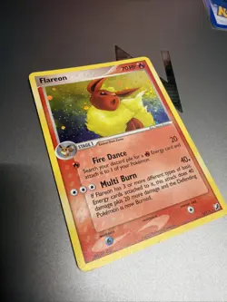 Pokemon TCG Flareon EX Holo Card Unseen Forces 5/115 Rare Lp Excellent Condition - Image 5