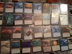 Edfe Of Eternity MTG Mythic/Foil/Rare/Full Art Lot Mint Pack Fresh 37 Cards - Image 1