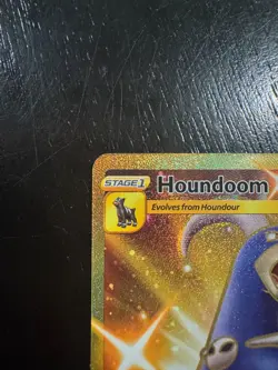 Pokemon TCG Houndoom Sword & Shield Battle Styles Holo Card 179/163 Secret Rare - Image 2