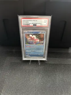 Pokemon TCG Goldeen Prismatic Evolutions Masterball Holo Card 020/131 S&V Mint - Image 1