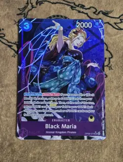 One Piece Card Game Black Maria (Parallel) OP08-074 Super Rare NM English - Image 1