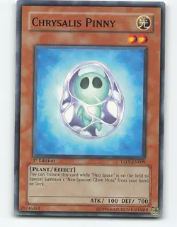 Chrysalis Pinny #TAEV-EN009 1st Edition Yugioh Card - Image 1