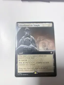 Abandoned Air Temple Extended Art #386 Rare - MTG Avatar TLA PACK FRESH - Image 1