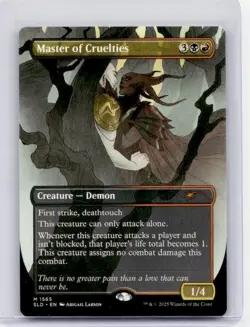 Master of Cruelties #1565 Secret Lair Drop Series Near Mint or Better W/Tracking - Image 1