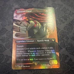 Amarant Coral (Borderless FOIL) MTG Commander: Final Fantasy - Image 1