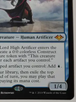 Urza, Lord High Artificer Modern Horizons Regular - Image 4