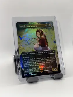 MTG, Aerith, Last Ancient (Borderless) 471 (Chocobo Track Foil): Final Fantasy - Image 1