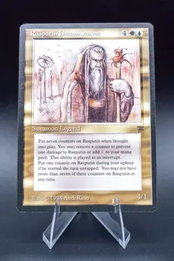 Rasputin Dreamweaver: 1994 Magic the Gathering - Legends Regular - Image 1