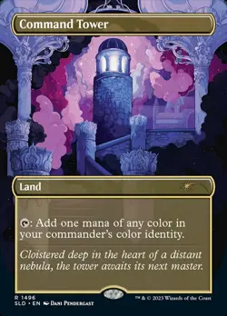 MTG Command Tower (1496), NM-Mint, English Secret Lair Drop Series - Image 1