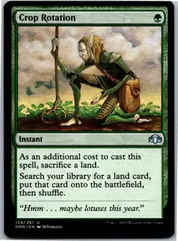 Crop Rotation U Dominaria Remastered 154 NM - Image 1