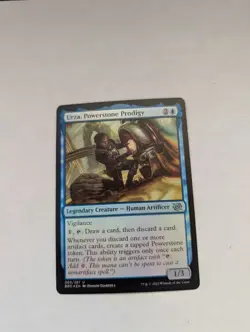 FOIL MTG NM Urza, Powerstone Prodigy The Brothers' War Regular - Image 1