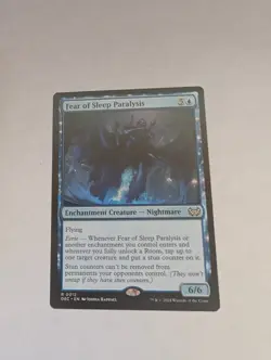 NM Fear of Sleep Paralysis, MTG, Duskmourn Commander, Magic the Gathering, 12 - Image 1