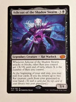 Ashcoat of the Shadow Swarm - Jumpstart 2022 - MTG Magic - Image 1