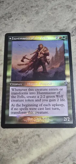 Huntmaster of the Fells (Retro Frame) Innistrad Remastered Foil Rare MTG NM - Image 1
