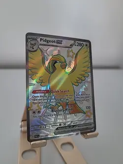 Pidgeot ex 221/091 [NM] - S&V Paldean Fates - Pokemon TCG English Card - Image 2