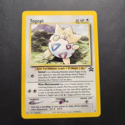 2000 Togepi #30 - Black Star Promo Non-Holo Rare - Pokemon TCG - NM - Image 1