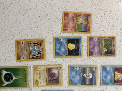 Lot Of (20) Pokemon 1996-97 Cards (5 Uncommon And 1 Rare (Blaines Ninetails)) VG - Image 2