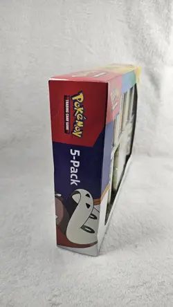 Pokemon TCG Scarlet & Violet Paldea Friends 5 Mini Tins Set + 4 Promo Cards Box - Image 3
