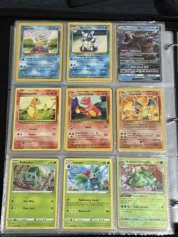 Pokemon vintage lot binder collection 1000+ cards - Image 1