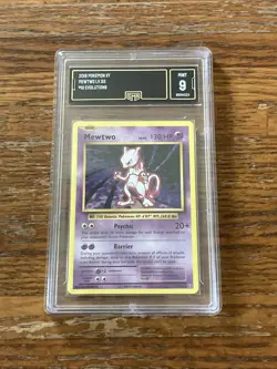 Mewtwo 51/108 Rare - Pokemon XY Evolutions Single Card Graded GMA 9 Mint Grading - Image 2